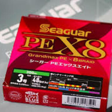 Seaguar GrandmaxPEx8BRAID 1.0号/20lb