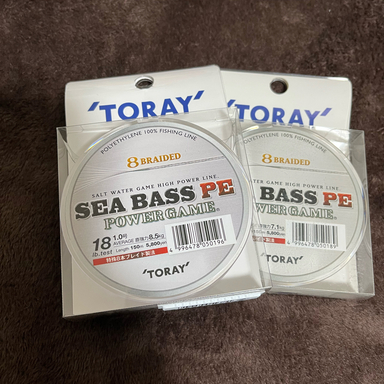 TORAY SEABASS PE POWER GAME 0.8号