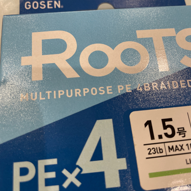 GOSEN Roots PE×4 1.5 1.5号