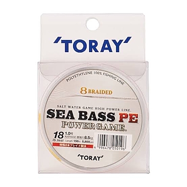 TORAY SEABASS PE POWER GAME 1号 1.0号