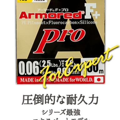 DUEL ARMORD® F+ Pro 0.6号/12lb