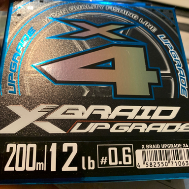 YGKよつあみ XBRAID UPGRADE X4 0.6号/12lb/120m/3カラー
