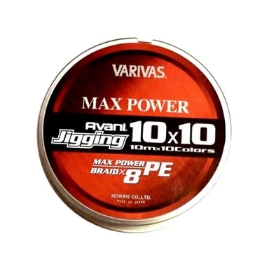 VARIVAS Avani®︎ JIGGING 10×10 MAX POWER PE X8 2号/200m/10カラー