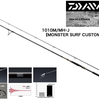 DAIWA morethan BRANZINO AGS 1010M/MH・J MONSTER SURF CUSTOM