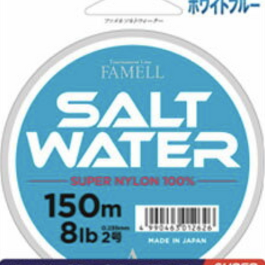 YAMATOYO FAMELL SALTWATER WHITE BLUE/2.0号/8lb ホワイトブルー/2.0号/8ポンド