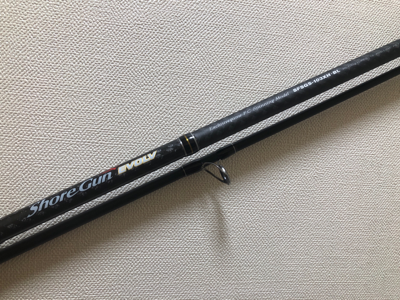 Angler's Republic ショアガン エボルブ SFSGS-103XH・BLの