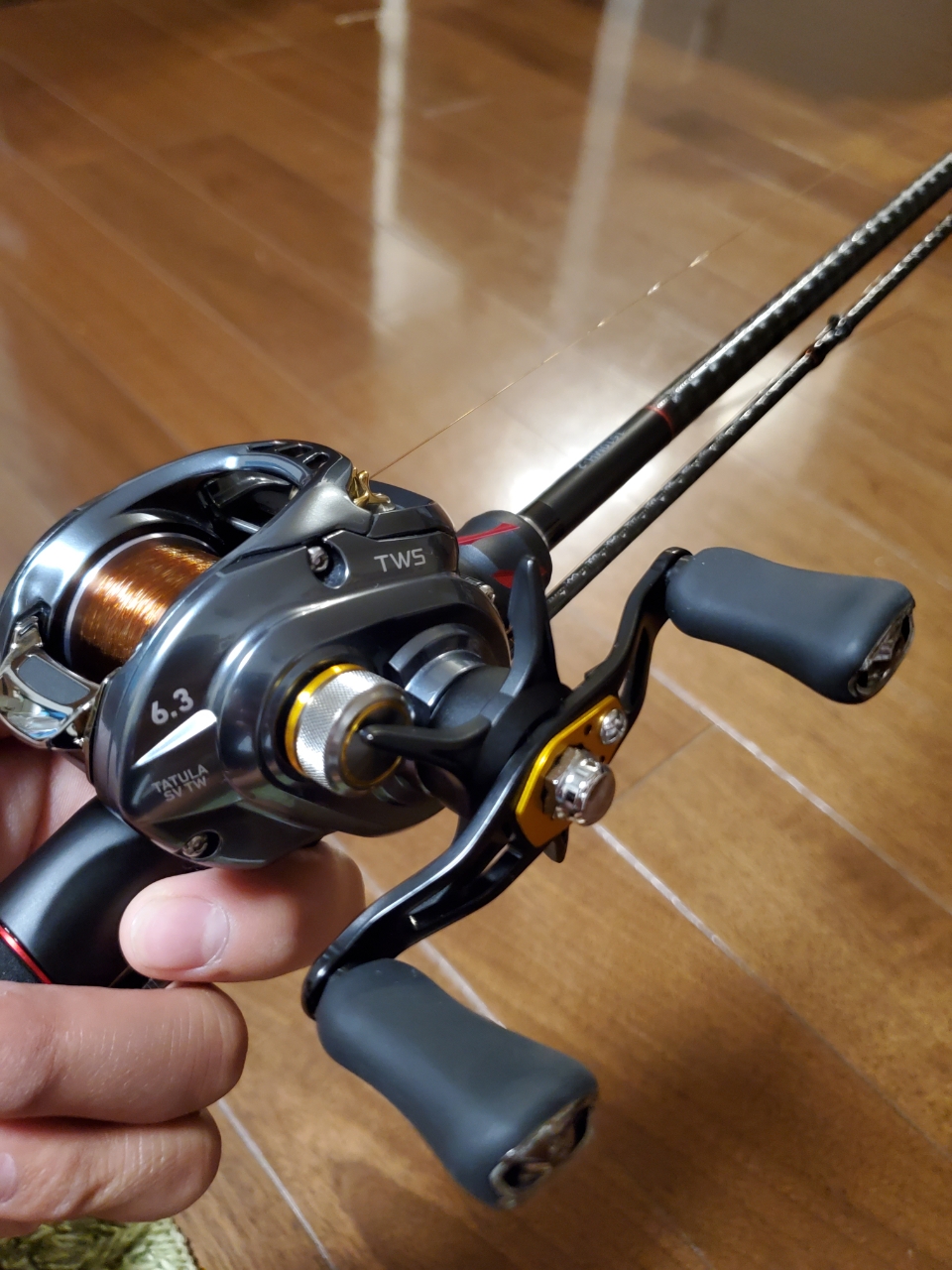 Daiwa 17タトゥーラSVTW 8.1R - リール