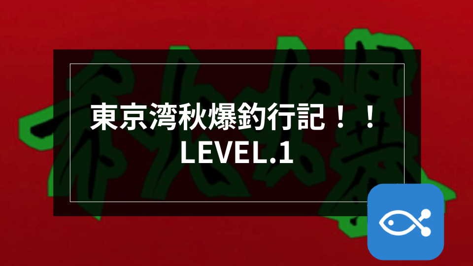 【シーバス】東京湾！！秋爆釣行記！！