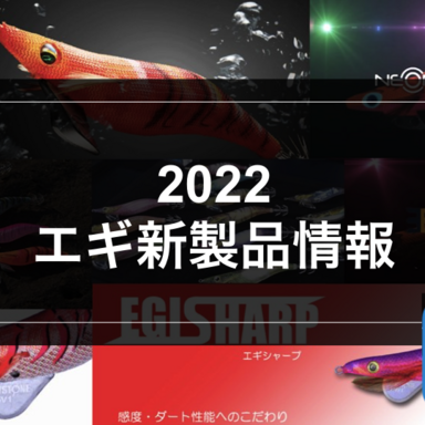 【エギング】2022 エギ新製品情報