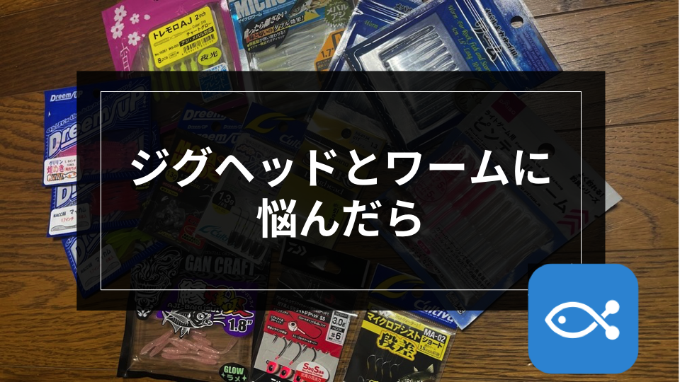 アジング】ジグヘッドとワームに悩んだら - アングラーズ | 釣果500万件の魚釣り情報サイト