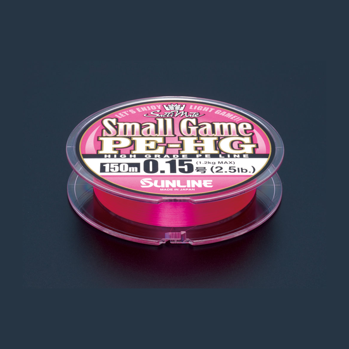 SUNLINE ソルティメイト スモールゲーム PE-HG 0.2号/3.0lb/サクラピンク/150m