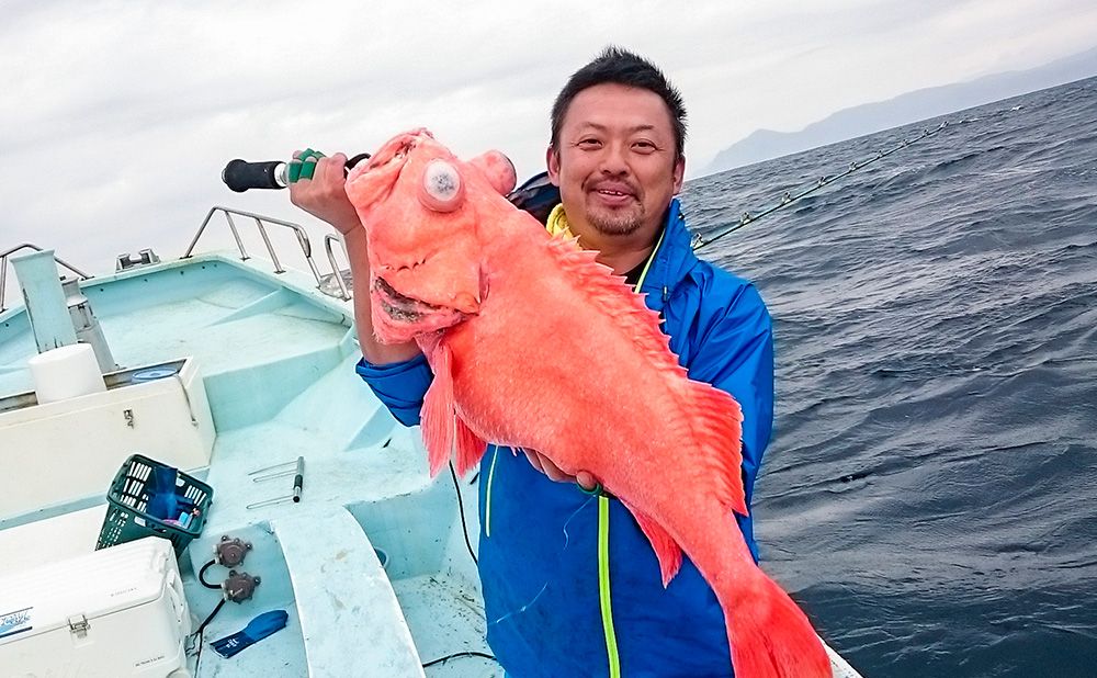 【仕立て】石廊崎沖 紅アコウダイ（深場釣り）