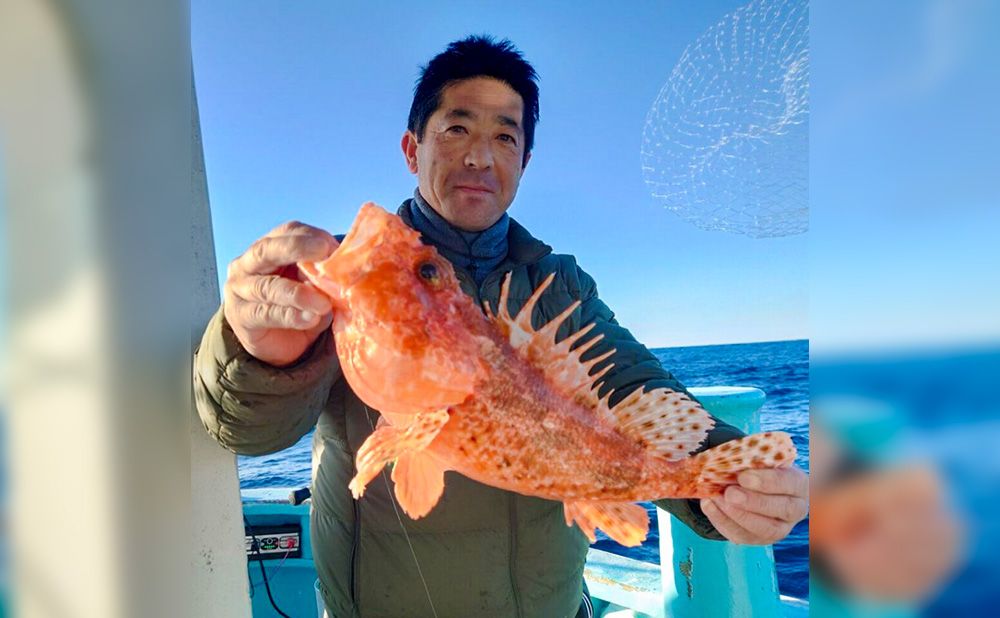 【仕立て】鬼カサゴ・カサゴ（中深場釣り）