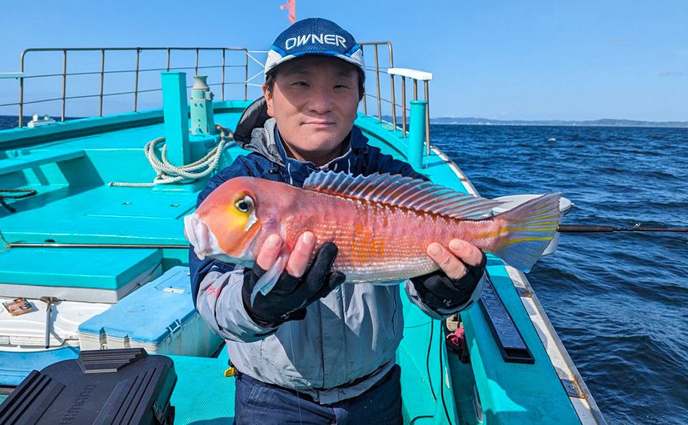 【午前】クロムツ、イカ、オニカサゴ、アマダイのリレー釣りプラン