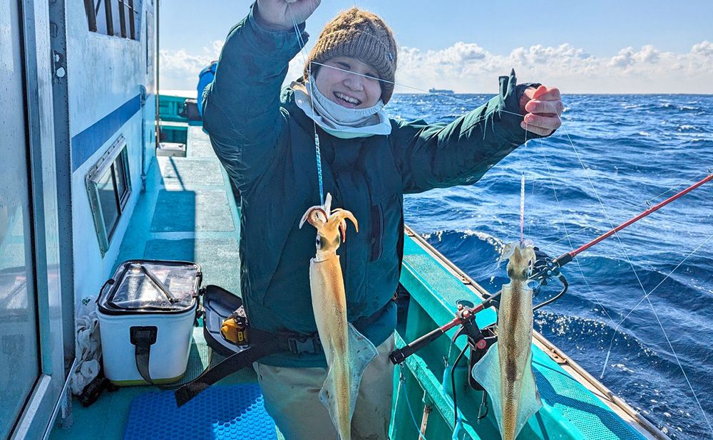 【午前】ヤリイカ・スルメイカ・マルイカ釣りプラン