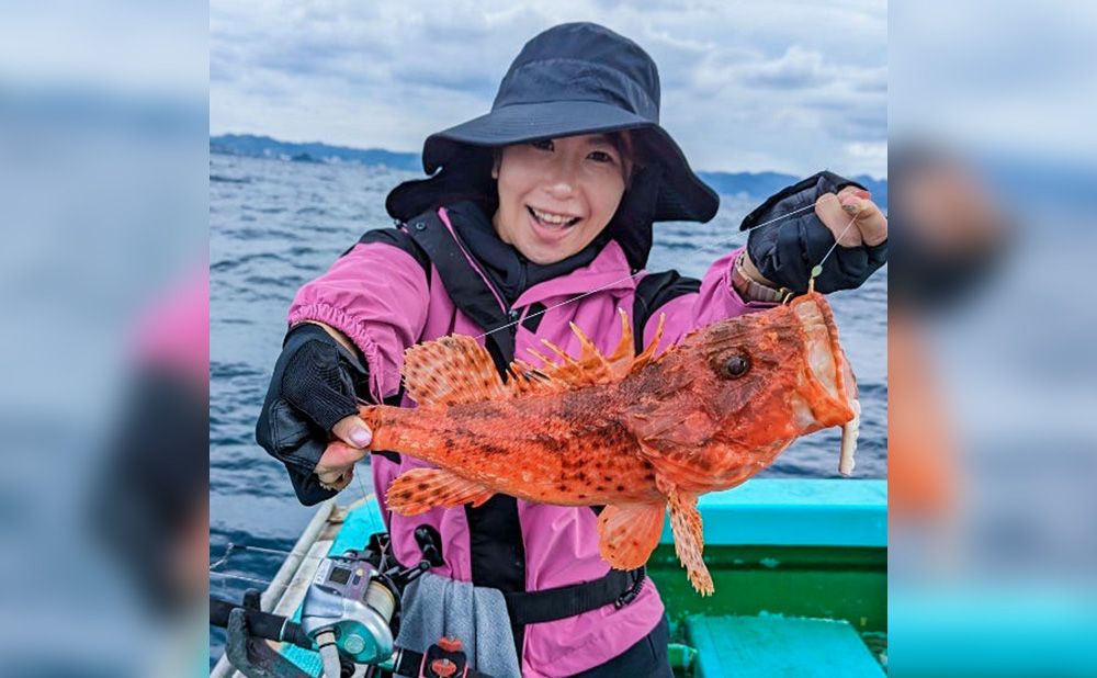 【午後】オニカサゴ釣りプラン