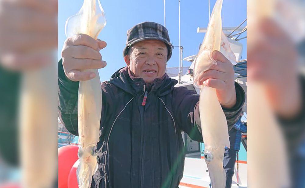 【仕立て】スルメイカ船