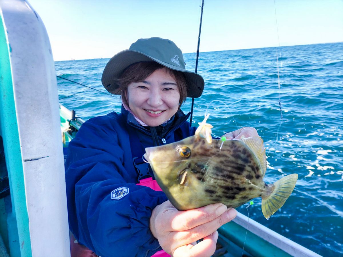 カワハギ釣りプラン（餌付き）