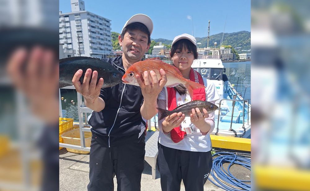 午後　初島沖・網代港　コマセ五目船