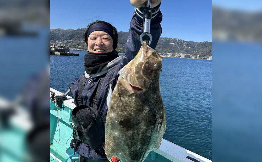 午前イワシ泳がせ五目船　ヒラメ・根魚