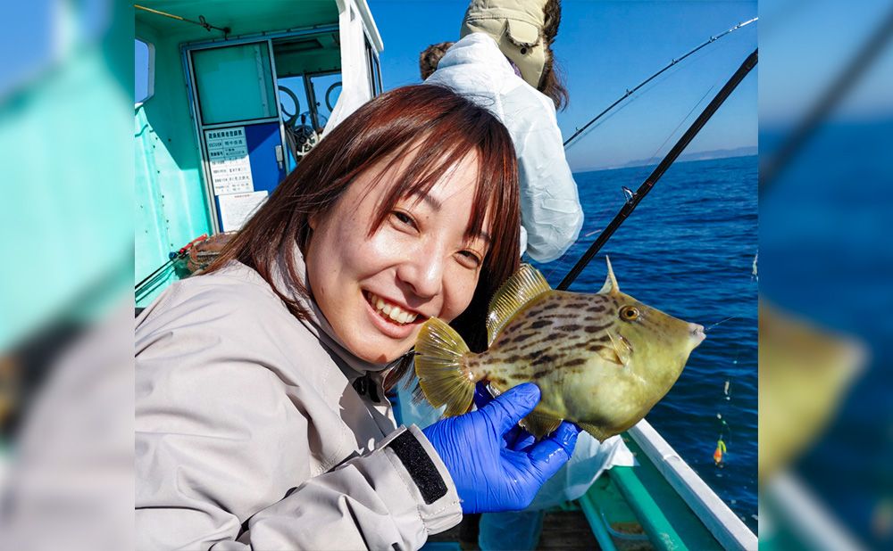 【平日】カワハギ釣りプラン（餌付き）