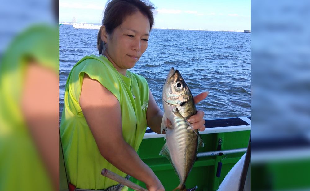 【仕立て】ショ一トライトアジ船船