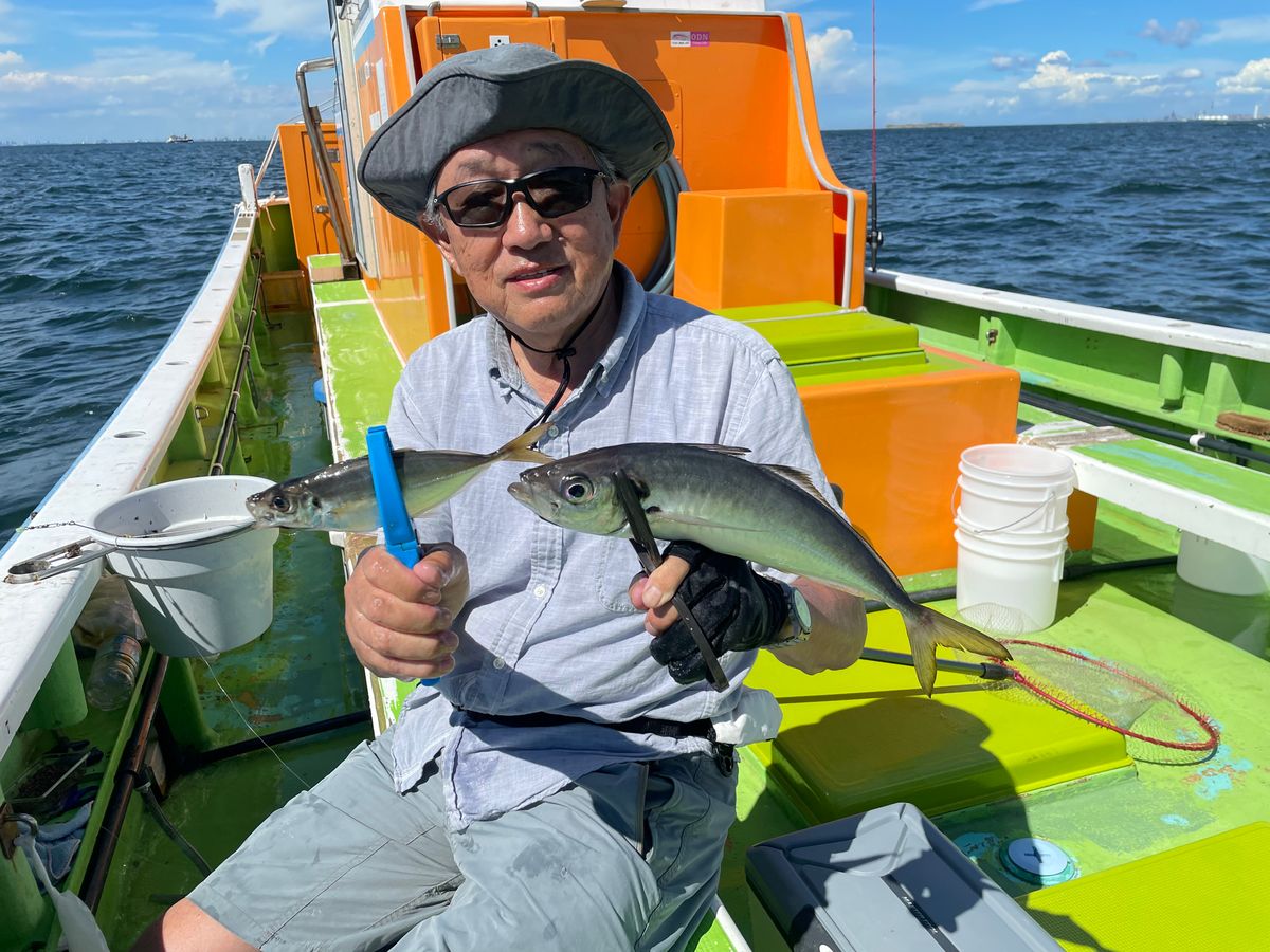 旬の釣船　東京湾ライトアジプラン（バチコンOK）