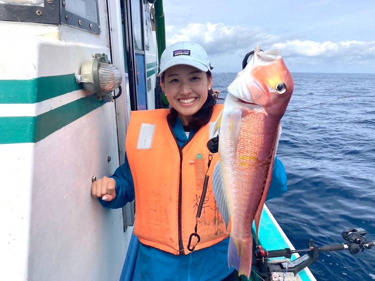 赤白アマダイ釣り