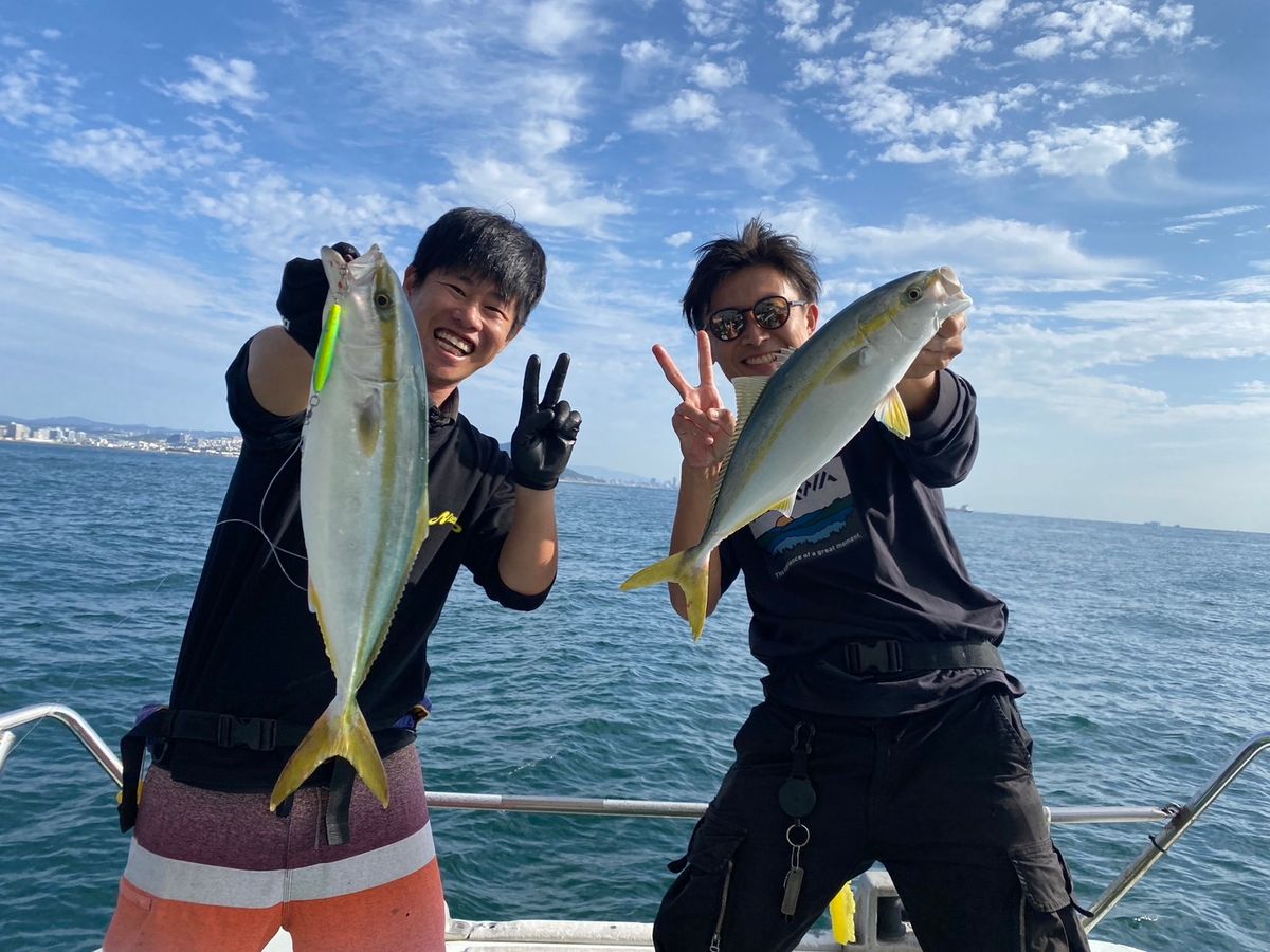 【土日祝祭日乗合】ブリ・メジロ・ハマチ・サワラ・青物ジギング