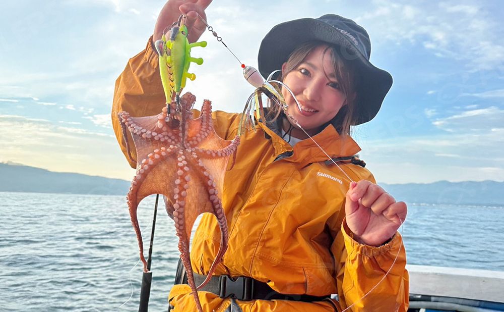 【午前乗合】タコ・根魚リレー★女性割引アリ★