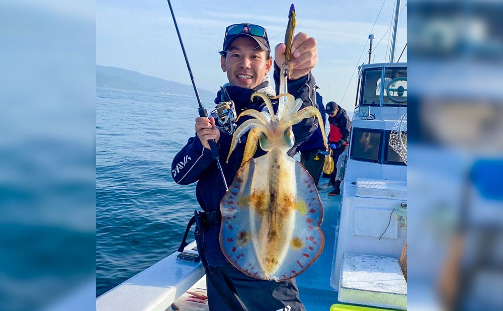 【一日(途中帰港なし)】ティップラン・アオリイカ釣りプラン