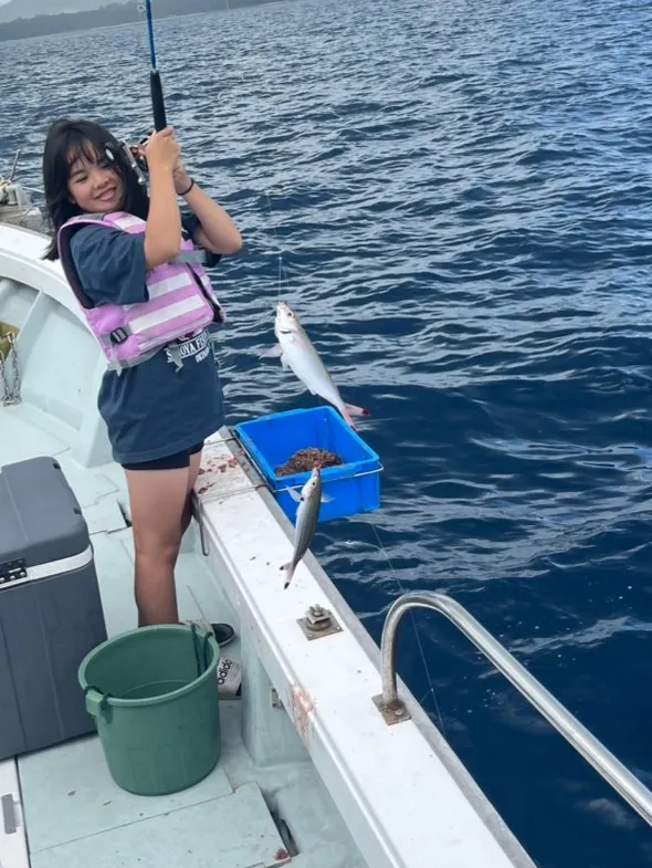 【乗合】☆手ぶらで釣り体験(初心者向け)☆【4時間コース】 午後便