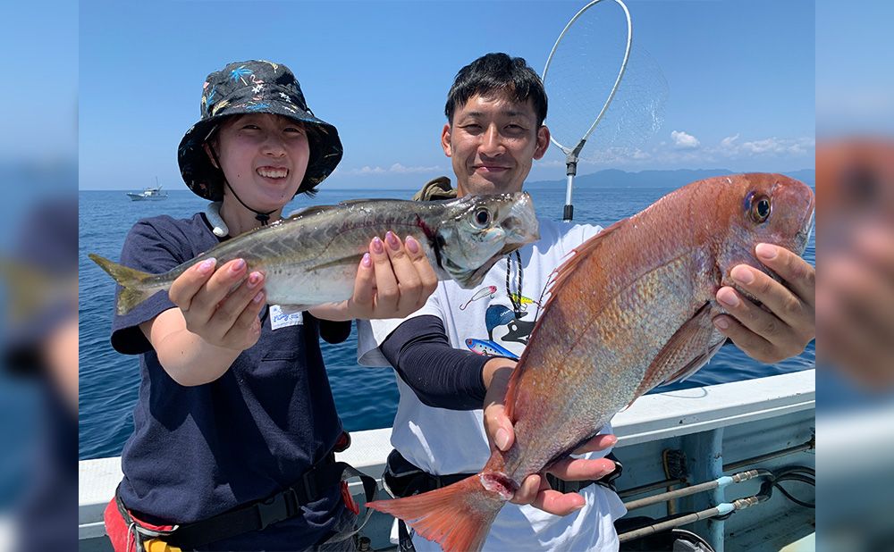 初心者歓迎！マダイ・ワラサ・アジ釣りプラン（三保沖／久能沖）