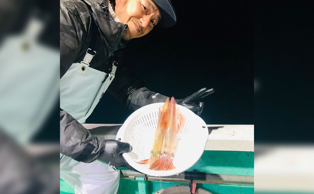 【夜便】イカ釣りプラン