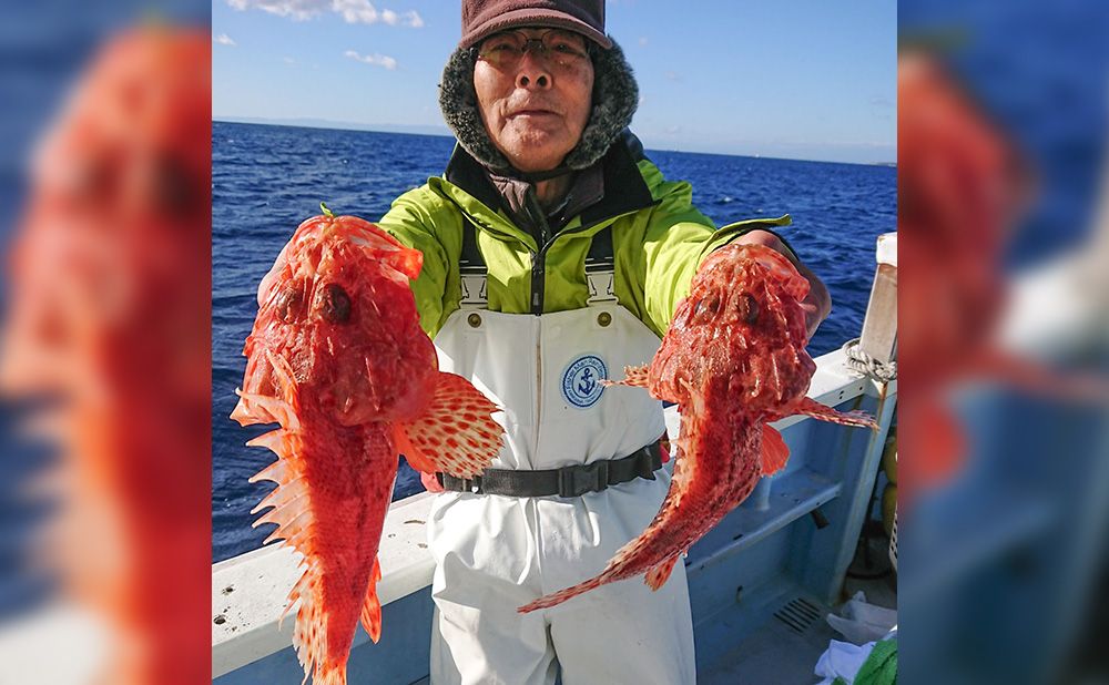 釣果にこだわります！オニカサゴ釣り仕立てプラン