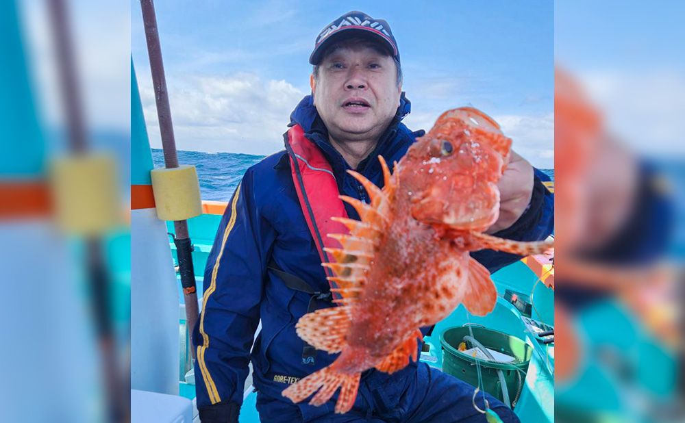 中深海の高級魚アラ・オニカサゴ　五目釣りプラン