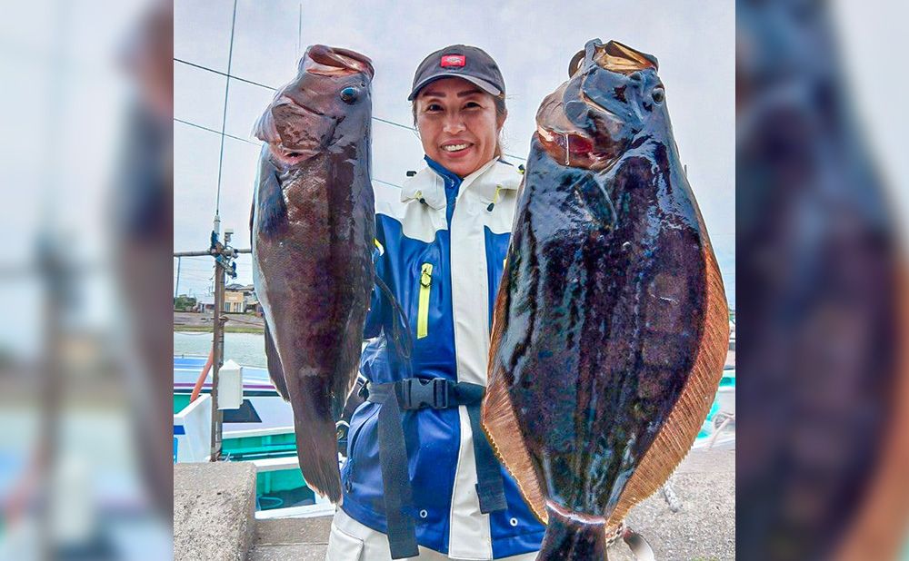 活イワシの泳がせで狙うマハタ・ヒラメ船　※女性・お子様は割引特典がありますので、お問い合わせください。