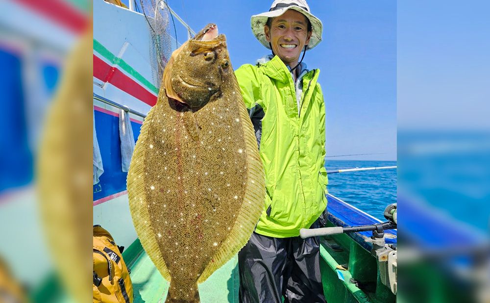 活餌ヒラメ釣　午前の部