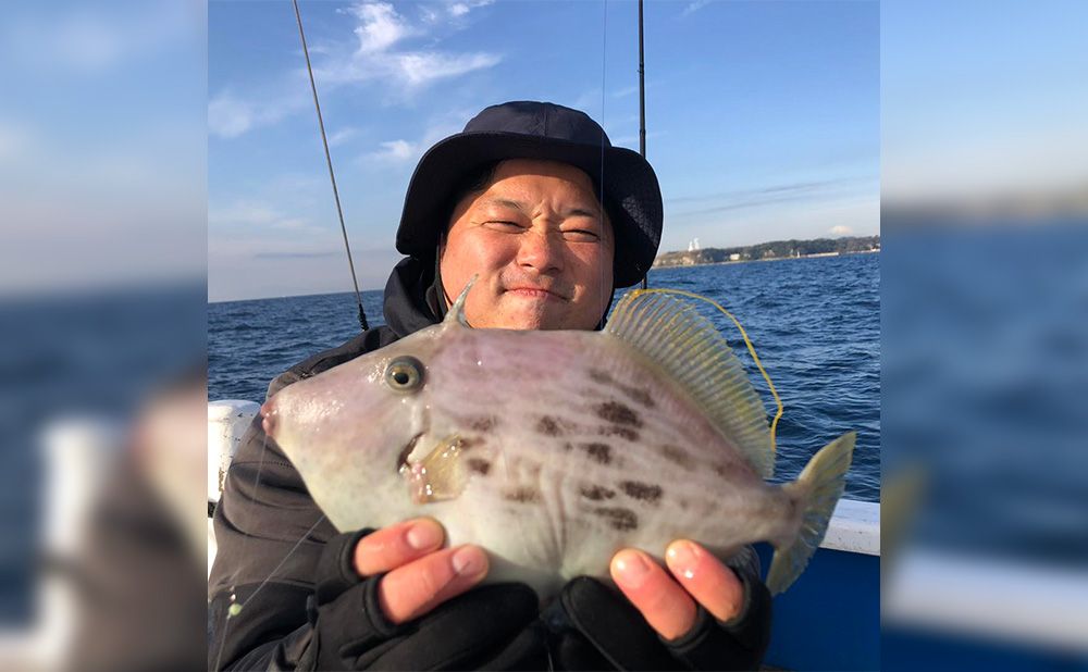 カワハギ釣り