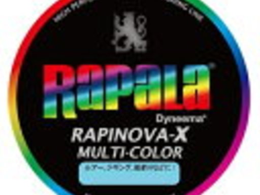 RaPaLa RAPINOVA-X MULTI-COLOR 0.8号/17.8lb 0.8号/17.8Lb/8kg