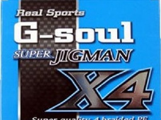 YGKよつあみ G-soul SUPER JIGMAN X4 0.8号/14lb