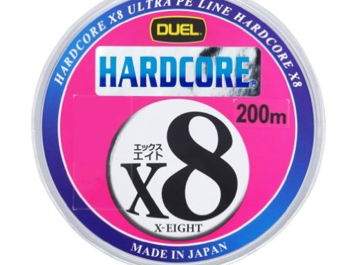 DUEL HARDCORE® X8 0.8号/16lb