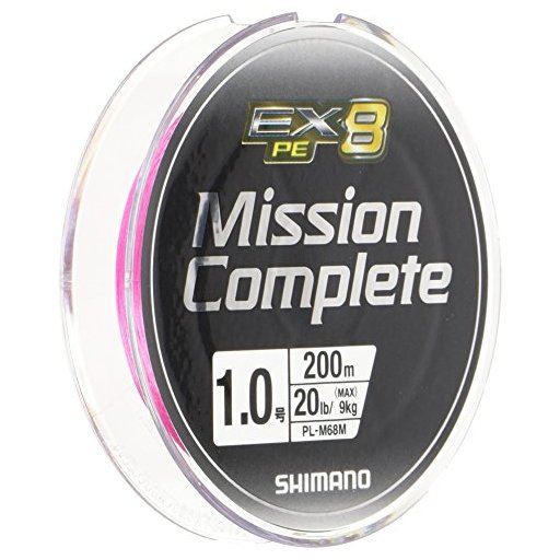 シマノ ミッションコンプリート EX8 1号/20lb PINK/1.0号/20lb