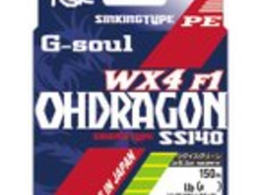 YGKよつあみ G-soul OHDRAGON WX4F-1 SS140 0.6号/11lb
