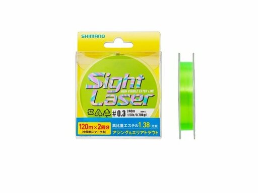 SHIMANO Sight Laser sight laser/0.3号/1.5lb