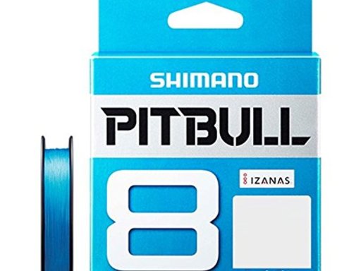 SHIMANO PITBULL 8 1号/22.4lb 1.0号/22.4lb(スーパーブルー）