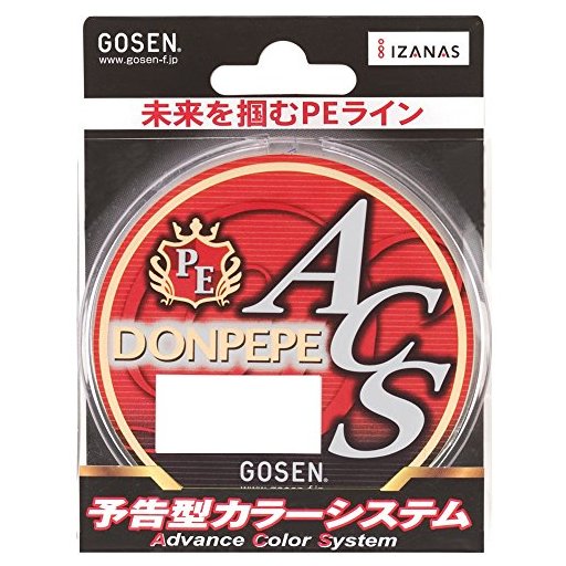 ゴーセン PEドンペペACS 0.8号/14lb