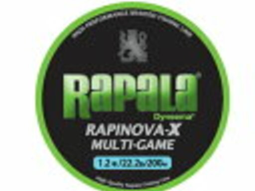 RaPaLa RAPINOVA-X MULTI-GAME Rapala RAPINVA-X MULTH-GAME 2.0号/32.8lb/200m