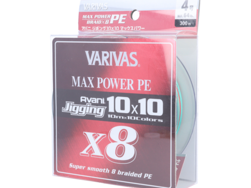 VARIVAS Avani®︎ JIGGING 10×10 MAX POWER PE X8 1.2号/200m/10カラー