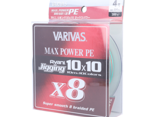 VARIVAS Avani®︎ JIGGING 10×10 MAX POWER PE X8 4号/600m/10カラー